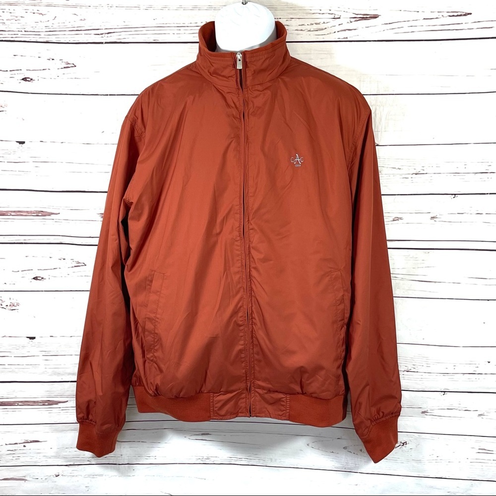 Peter  Miller Men’s full‎ zip jacket Brown With cAc 1899 Logo Size L